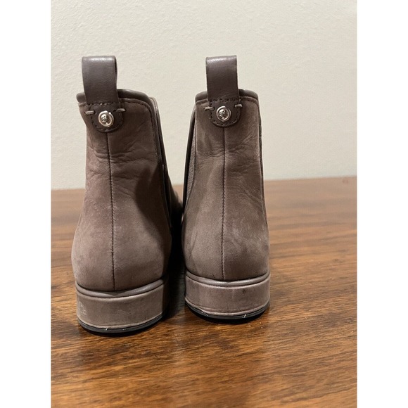 Nurture Womens Bootie 9.5 M Cadell Chelsea Ankle‎ Brown Leather Platform Pull On - Picture 5 of 11